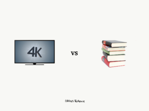 4k vs books