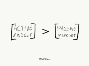 active mindset passive mindset