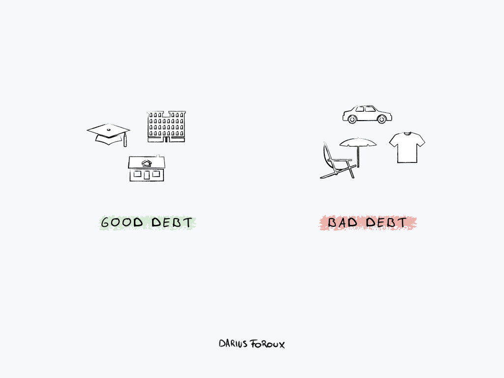 good debt vs bad debt