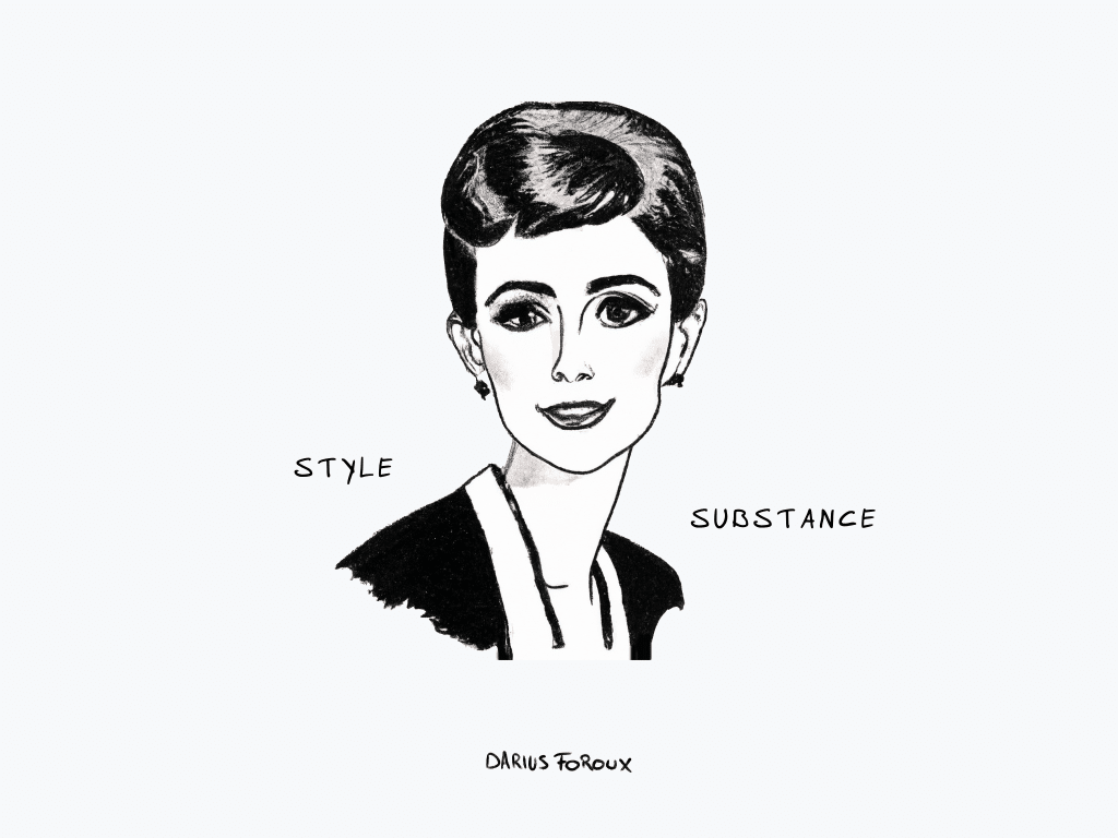 poise: style and substance audrey hepburn