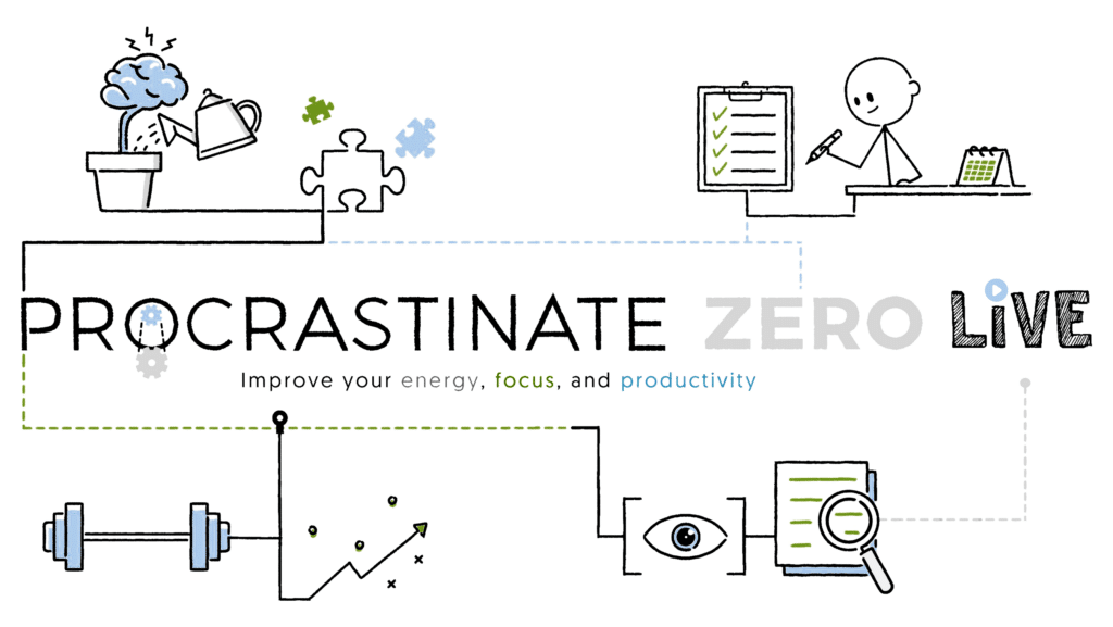 Procrastinate Zero Live logo