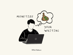 monetize writing